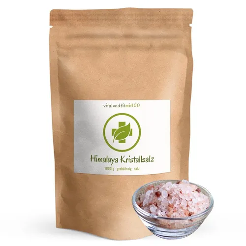 Himalaya Kristallsalz | 1000 g (1 kg) | grobkörnig | absolut naturbelassen