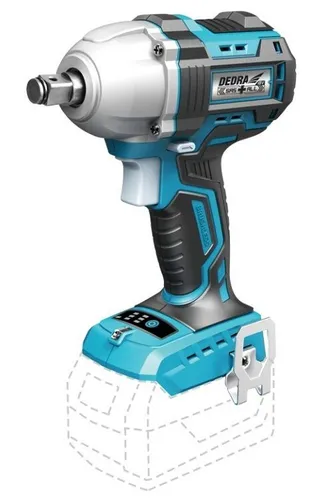 KLUCZ UDAROWY AKUMULATOROWY 1/2'' 18V 450NM 0*AH SAS+ DEDRA 1110003622594