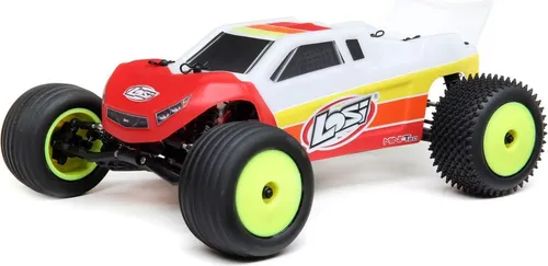 Losi RC Mini-T 2.0 V2 Stadium Truck Brushless 2WD RTR Rot - RC-Modelle – Erlebe aufregendes Racing mit dem Losi Mini-T 2.0, einem komplett montierten und fahrbereiten Truck mit schneller Brushless-Technologie und Tuning-Potential für alle Rennlevels.