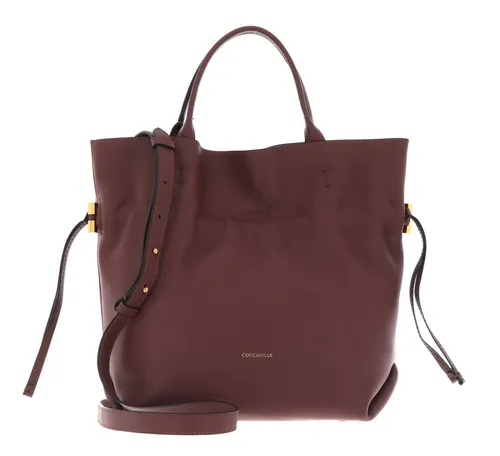 COCCINELLE Shopper Romance (Set, 2-tlg) - Eleganter Shopper mit großem Stauraum und Utensilientasche, ideal für die moderne Frau. Flexibel tragbar als Handtasche oder Schultertasche, aus hochwertigem Rindsleder gefertigt.