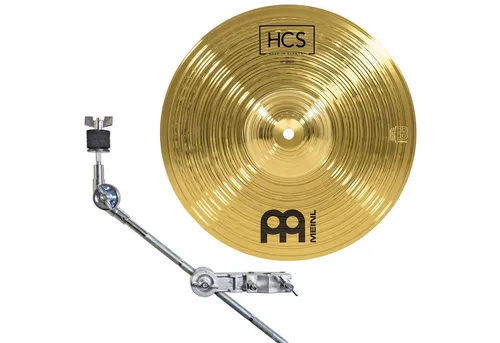 Meinl Cymbals Becken HCS12,Splash Becken, mit HKC Beckenarm