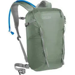 Camelbak Cloud Walker Trinkrucksack 18 70Oz - Mattes Grün - Trinkblasen-Rucksack mit seitlichen Cargotaschen und Kompressionsriemen, atmungsaktiv für optimalen Komfort und Luftzirkulation während Ihrer Abenteuer.