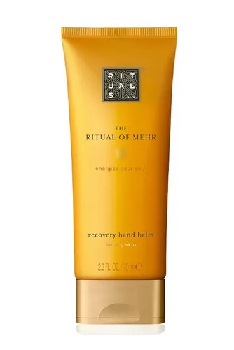 Rituals Handcreme Mehr Handbalm 70ml - Handcreme mit über 95 % natürlichen Inhaltsstoffen, angereichert mit Süßorange und Zedernholz. Ideal zur Beruhigung trockener Hände und zur Stimmungsaufhellung.
