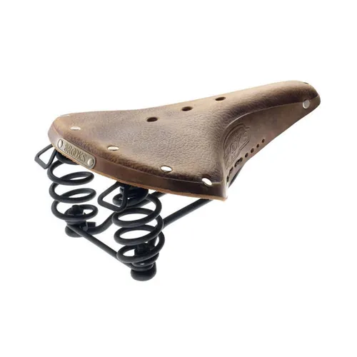Brooks England B67 Aged Herren Leder Fahrrad Sattel - Fahrradsättel für Trekking und City, aus hochwertigem Leder für maximalen Komfort auf langen Fahrten.