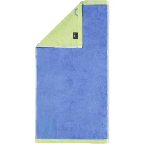 Cawö Handtücher Lifestyle Splash 7071 Capri/Pistazie in blau von Cawö