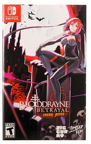 BloodRayne Betrayal Fresh Bites in schwarz von LIMITED RUN GAMES