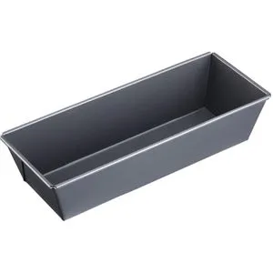 Westmark Backform Back Meister, Königskuchenform, aus Stahl, 30,7 x 12 x 7 cm, anthrazit, antihaftbeschichtet, Kastenform