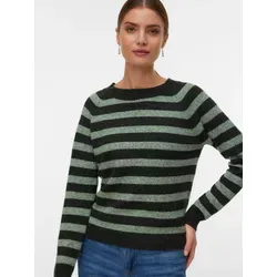 VERO MODA Damen Vmdoffy Ls O-Neck Blouse Ga Noos, Peat, XL