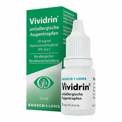 Produktbild Dr. Gerhard Mann Chem.-pharm.Fabrik GmbH VIVIDRIN antiallergische Augentropfen 10 ml 03561555
