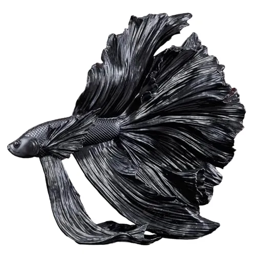 riess-ambiente Skulptur CROWNTAIL in schwarz von Riess-Ambiente