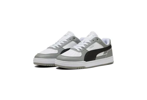 Puma Herren Caven III Sneaker - Lifestyle Schuhe in White-Black-Grey - Der Puma Caven III Sneaker vereint klassischen Court-Style mit modernem Komfort. Ideal für Alltag und Freizeit, besticht er durch sein hochwertiges Obermaterial und die schicke Farbkombination White-Black-Grey.