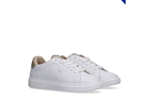 Tommy Hilfiger Sneaker Schnürschuh, Halbschuh, Capsule Sneaker mit farblicher Logoverzierung
