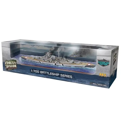 Forces of Valor 1:700 Dt. Schlachts. Bismarck Mai 41 DK. - Standmodell, Modellbau, Diorama Modell, Militär Modellbau, Militär Boot Modell, Schiff Standmodell, Mehrere Farben.