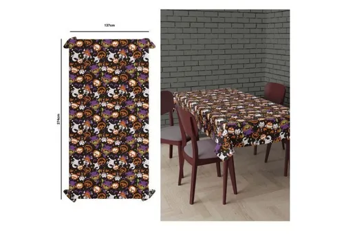 Fiestas Guirca Dekoobjekt Halloween 'Kleine Monster', Papier Tischdecke 137