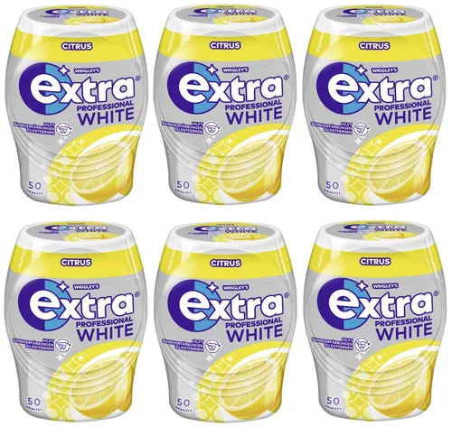 Mars GmbH Süßigkeit EXTRA PROFESSIONAL White Dose Citrus 6x50 Dragees
