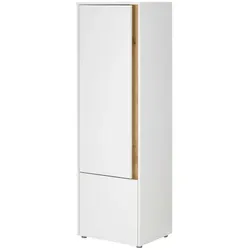 Aktenschrank Center in Weiß und Wotan Eiche - Schränke für das Heimbüro, elegantes Design, nachhaltiges FSC-Material und optimale Ordnerhöhe für mehr Ordnung im Home Office.