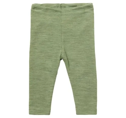 Engel Natur Merino Baby Leggings - 100% Wolle (kbT) - Leggings für Baby-Mädchen, aus 100% Merinowolle, IVN-Best zertifiziert, warm und flexibel mit individuell anpassbarem Gummiband für optimalen Tragekomfort.