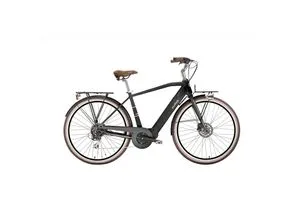 MBM Elektro-Citybike E-LITE MAN 28 Zoll, schwarz - E-Bike mit unsichtbarem 252Wh Akku, leicht und stylish für die City und darüber hinaus.
