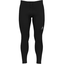 Odlo Herren Essential Lauftight, Schwarz, S EU - Langlaufhose mit SLIM-FIT für maximale Leistung und hervorragende Atmungsaktivität. Mit effektiven Feuchtigkeitsmanagement und praktischer Handytasche für Komfort und Sicherheit beim Laufen.