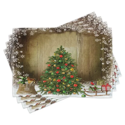 Platzmatten Pine Tree Presents, 45cm x 30cm