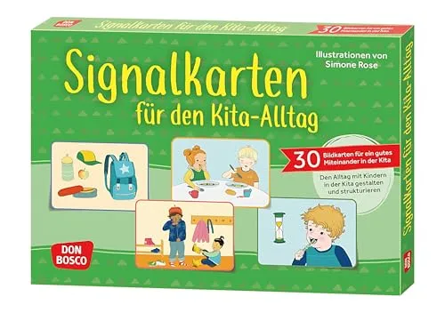 Signalkarten für den Kita-Alltag: 30 Bildkarten für ein gutes Miteinander