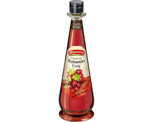 Hengstenberg Essig, Hengstenberg Rotwein Essig kraftvoll würziger Gesschmack 500ml