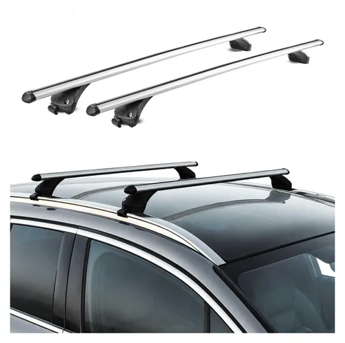 Quick Dachträger für EVO Spazio 2024-2026 Aluminium Silber Abschließbar 2x