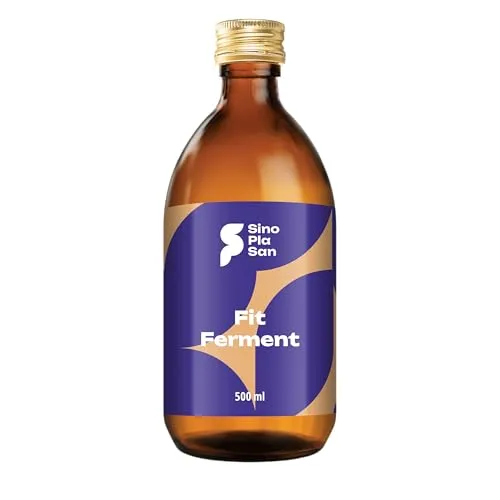 SinoPlaSan Fit Ferment | Flüssige Vitalstoff-Essenz aus fermentierten Früchten & Gemüse | 500 ml