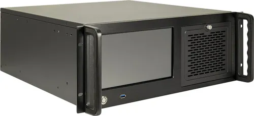 Inter-Tech IPC 4U-4460TFT - E-ATX Rack-Montage Gehäuse - Server Gehäuse mit 4U Höhe, ideal für effiziente Rack-Integration und optimale Kühlung ohne Spannungsversorgung.
