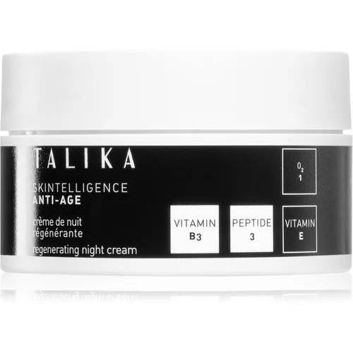 Talika Skintelligence Anti-Age Regenerating Night Cream 50 ml - Nachtpflege mit revitalisierenden Inhaltsstoffen, die die Haut über Nacht regeneriert und für ein jugendlicheres Aussehen sorgt.