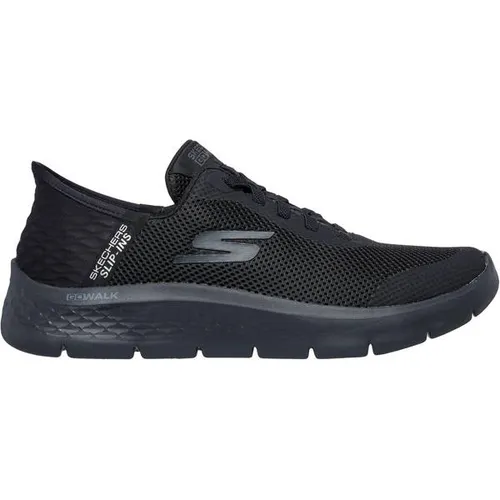 Skechers Herren Sneakers Schwarz/Schwarz, 43 EU - Hochwertige Sneakers für Herren, bieten optimalen Komfort und Stil für den Alltag.