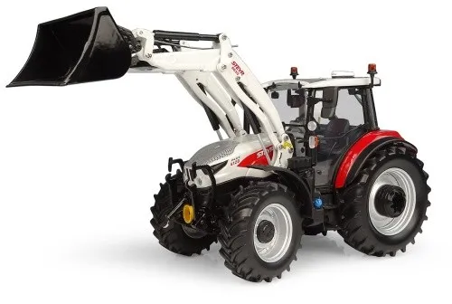 UNIVERSAL HOBBIES STEYR 4120 Plus mit Frontlader S635, 1/32