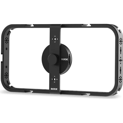 R DE Telefonkäfig - Magnetischer Mobilfilmkäfig mit 1/4 und 3/8 Zoll Gewinden, MagSafe-kompatibel und ideal für professionelle Filmaufnahmen