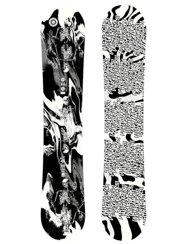 Airtracks Herren Snowboard Freeride Freestyle - Read My Mind Snowboard Wide Hybrid Rocker 157 cm