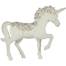 Deko-Figur Krist+ Weiß Einhorn 9,5 x 31 x 40 cm