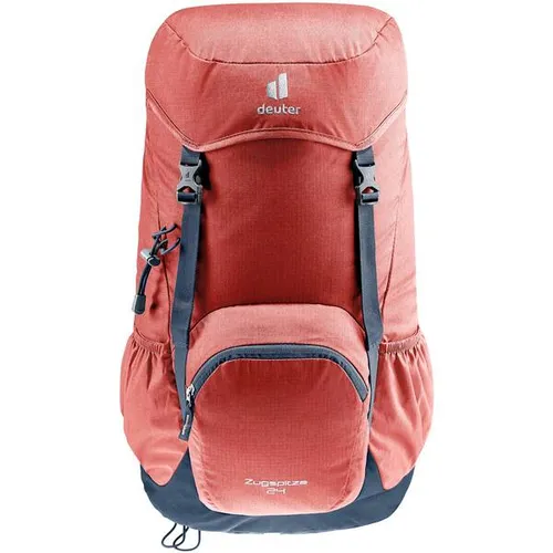 Deuter Travel Zugspitze 24 Wanderrucksack 54 cm - lava-ink - Daypack mit Aircomfort Netzrücken-System für optimale Belüftung, inklusive Regenhülle und Halterung für Wanderstöcke.