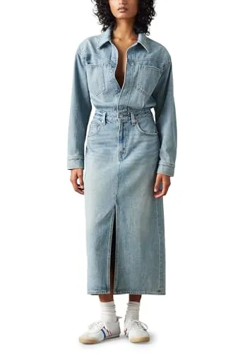 Levi's Western-Denim-Midikleid für Damen, Feeling This, XS