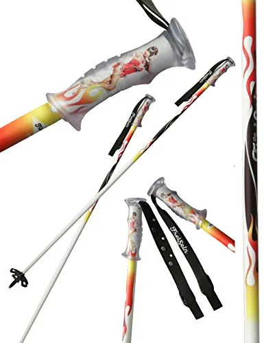 The FreiSein Project Designer Herren Skistock Dancing Sky (115cm)