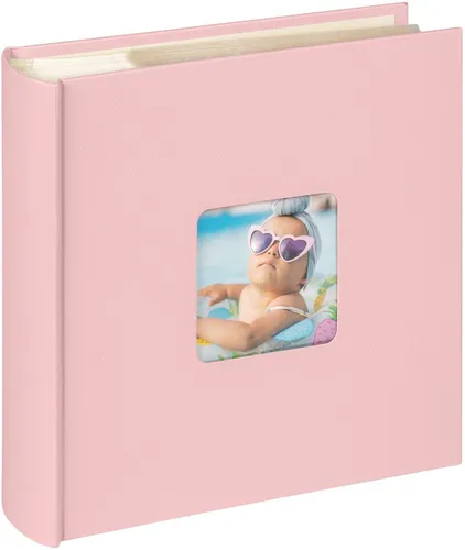 Walther Memo Einsteckalbum Fun 200 Fotos 10x15 cm rosa