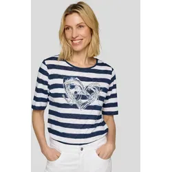 T-Shirt RABE Damen Gr. 40 blau von Rabe