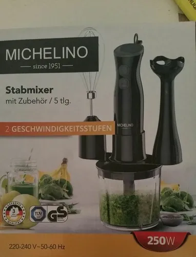 Michelino Stabmixer 5tlg. Set 250W