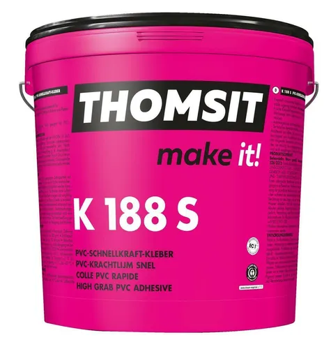 Thomsit K 188 S PVC- Schnellkraftkleber 14kg für PVC- und Vinylboden
