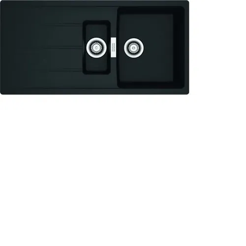 Franke Fragranitspüle CNG 651-100 Black Matt in schwarz von Franke