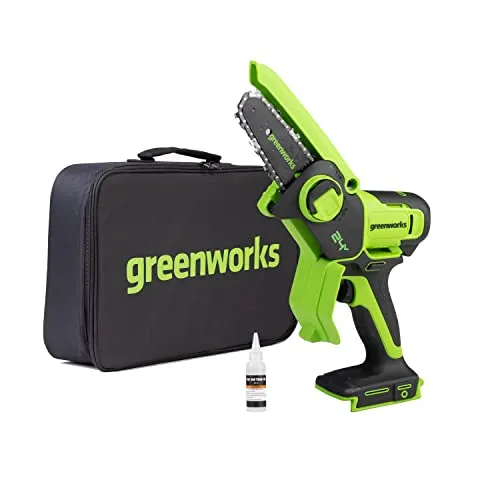 Greenworks 24V Mini-Kettensäge 4-Zoll