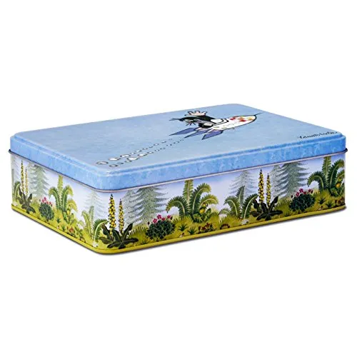 Logoshirt TV - Der kleine Maulwurf - Rakete Blechdose - Metallbox - farbig - Lizenziertes Originaldesign