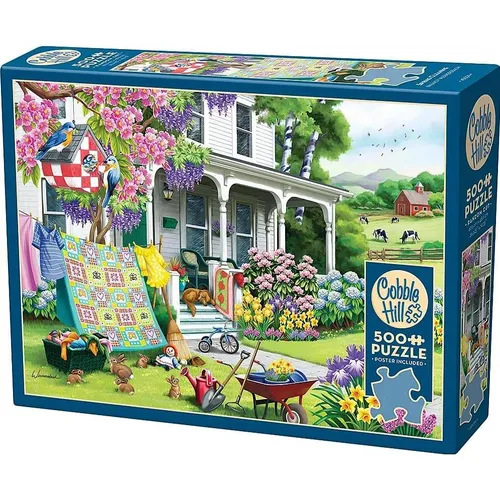 Cobble Hill Puzzle 500 Frühjahrsputz (500 Teile) (56602021)