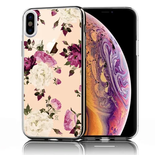 Schutz Hülle Für Apple iPhone X XS Motiv Handy Silikon Tasche Slim Case Cover