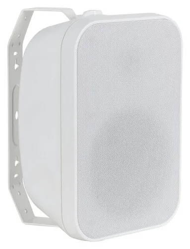 McGrey OLS-651WH Outdoor-Lautsprecher 60 Watt Weiß - Zwei-Wege HiFi Outdoor-Lautsprecher (IP56), ideal für Restaurant und Garten, mit 60 Watt Leistung und wetterfestem Design für kristallklaren Sound.