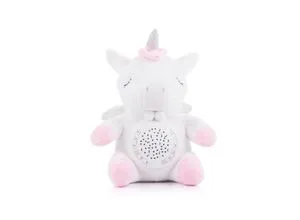 Chipolino Unicorn Plüsch Baby Projektor Plüschtier mit Musik & Licht - Tierfiguren - Der liebevolle Babyprojektor mit 12 Melodien und sanften Lichtprojektionen fördert die Sinne Ihres Babys und sorgt für eine beruhigende Nachtruhe.