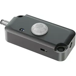 ledscom.de Bewegungssensor für Stecksystem ATOM, schwarz in grau von LEDs Com